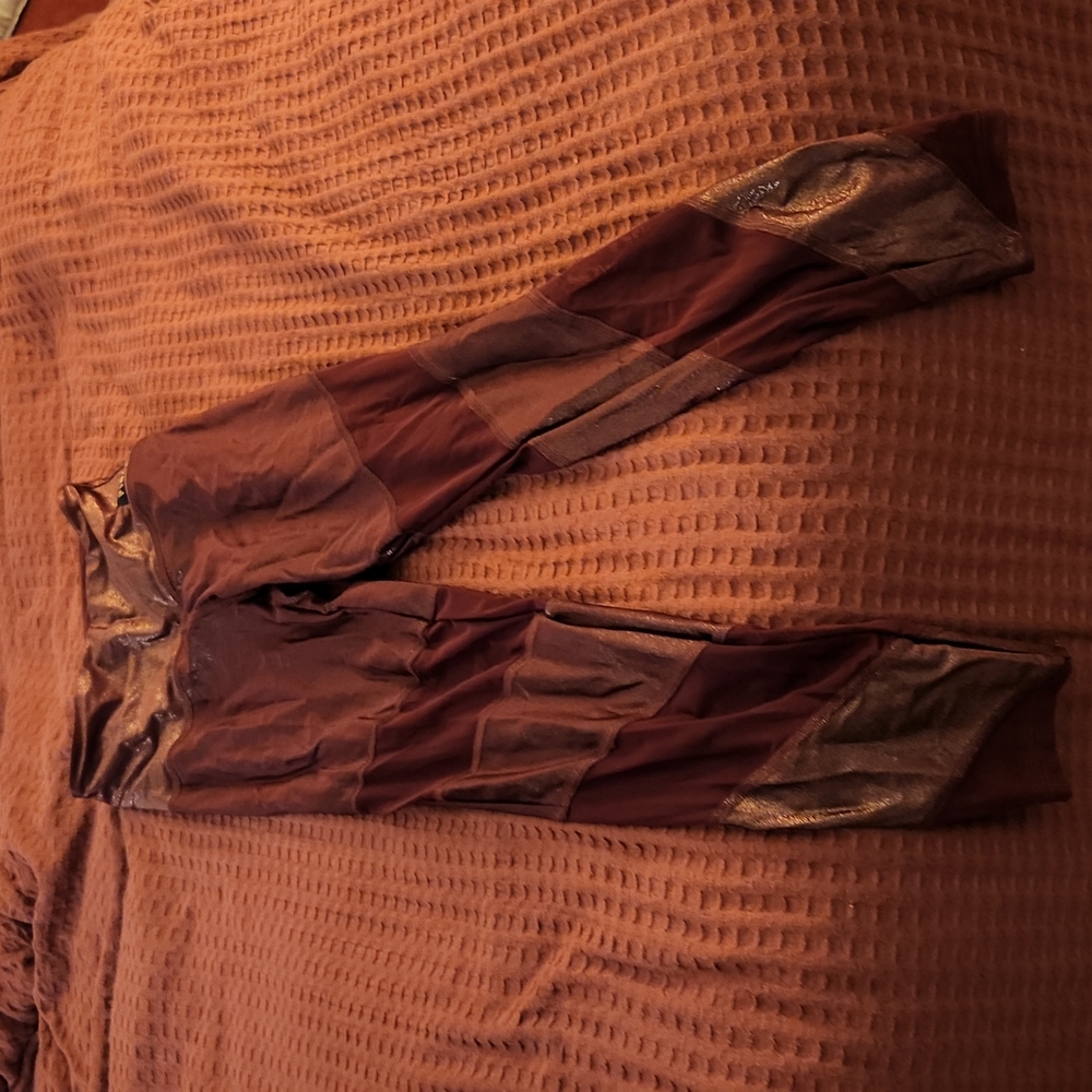 VS pink glitter leggings